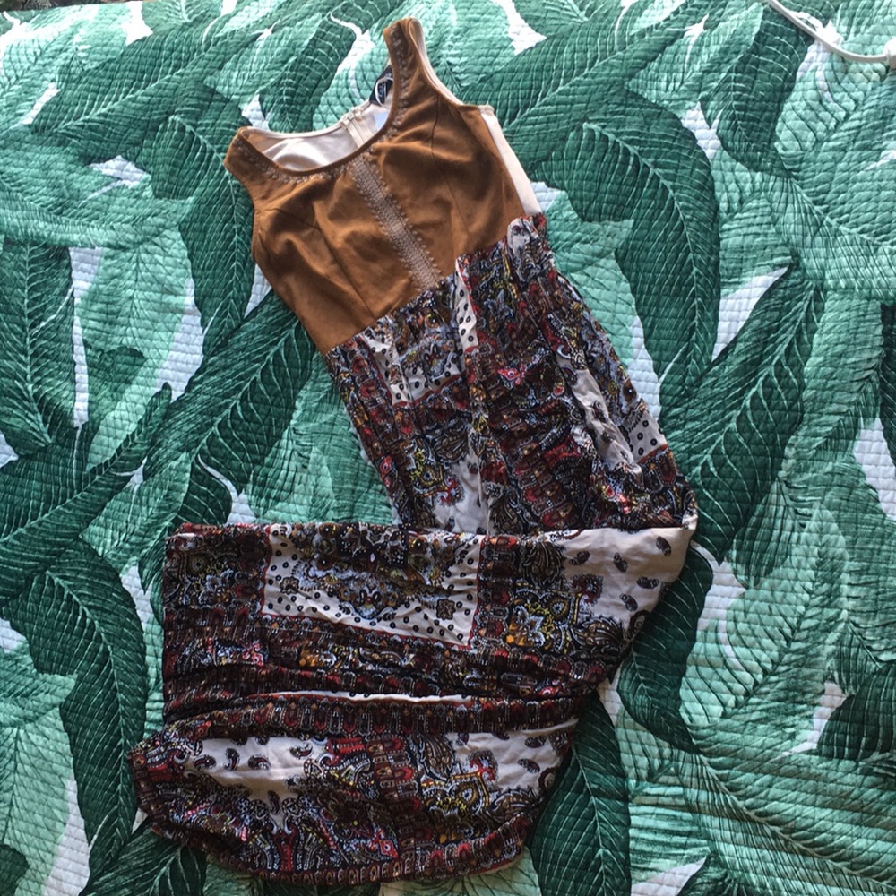 SOLD — Eccentric Velvet Maxi Dress